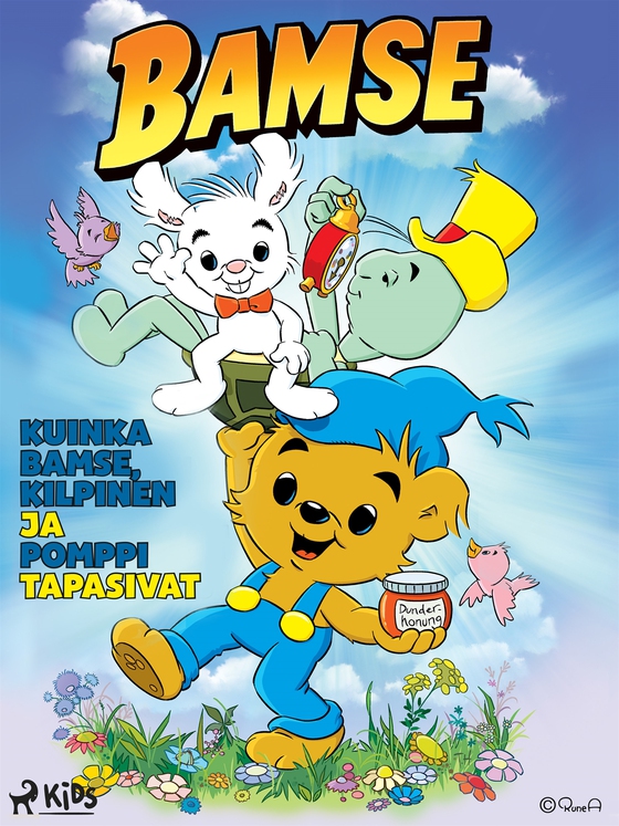 Kuinka Bamse, Kilpinen ja Pomppi tapasivat