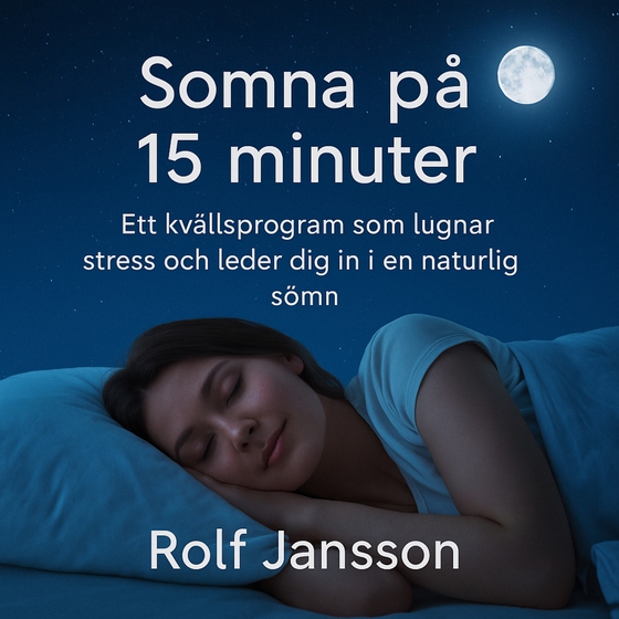 Somna på 15 minuter. Ett kvällsprogram som lugnar stress och leder dig in i en naturlig sömn (ljudbok) av Rolf Jansson