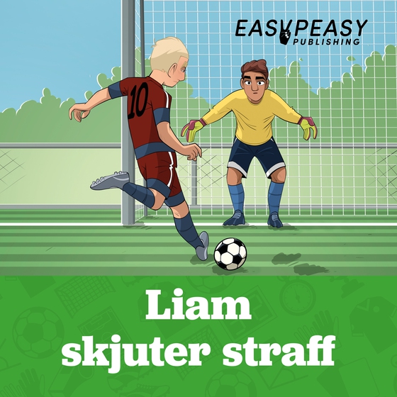 Liam skjuter straff