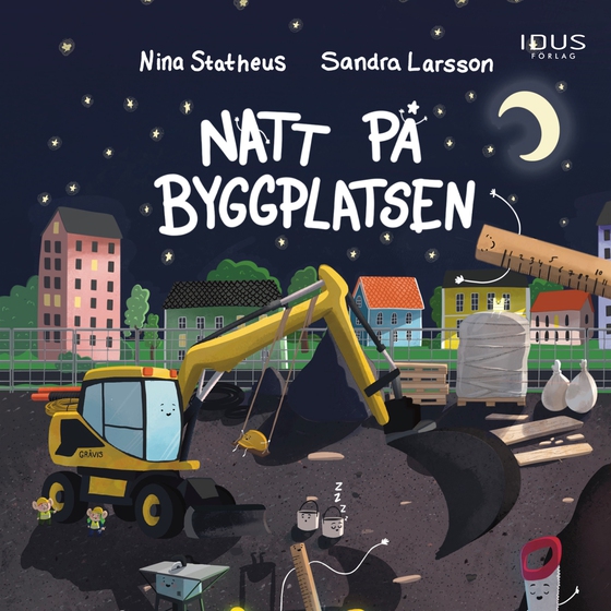 Natt på byggplatsen