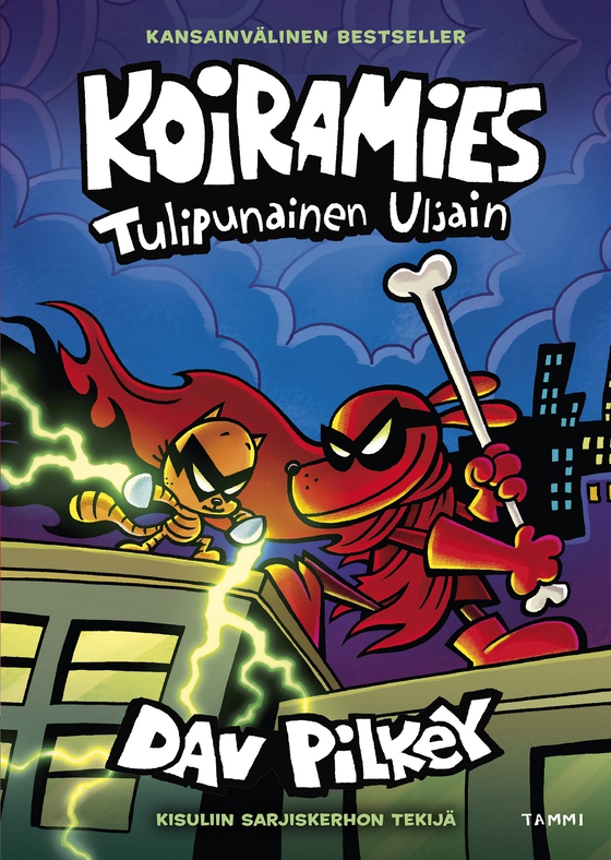 Koiramies Tulipunainen Uljain (e-bok) av Dav Pilkey