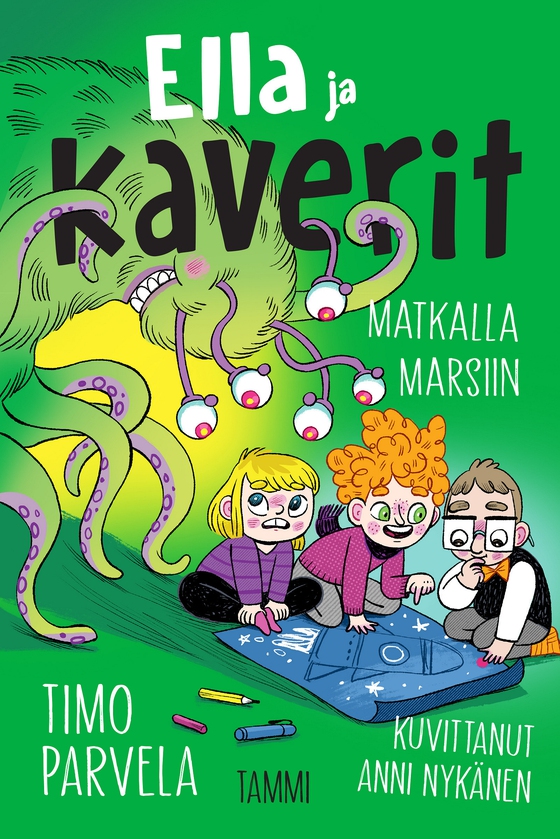 Ella ja kaverit matkalla Marsiin