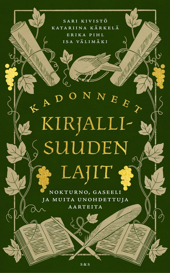 Kadonneet kirjallisuuden lajit