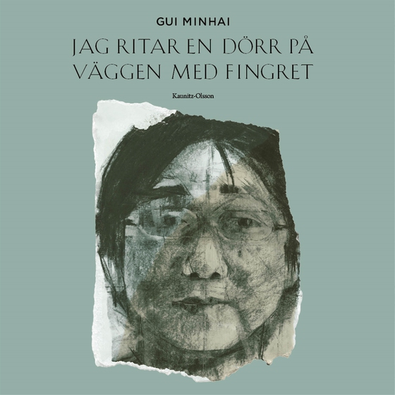 Jag ritar en dörr på väggen med fingret