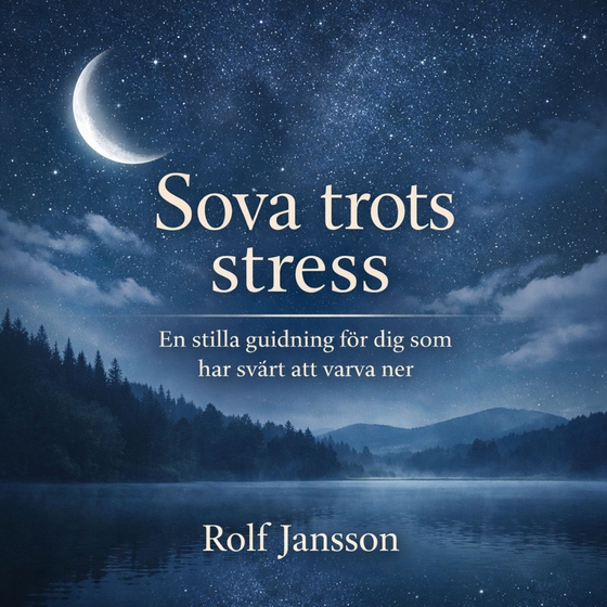 Sova trots stress - En stilla guidning för dig som har svårt att varva ner