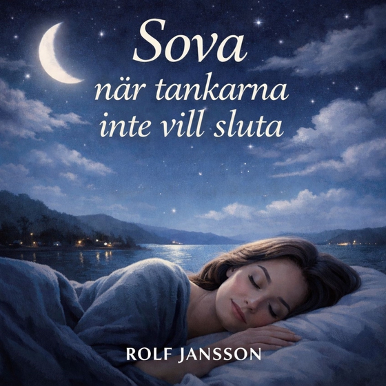 Sova när tankarna inte vill sluta - En lugn guidning för dig som tänker mycket när du ska somna