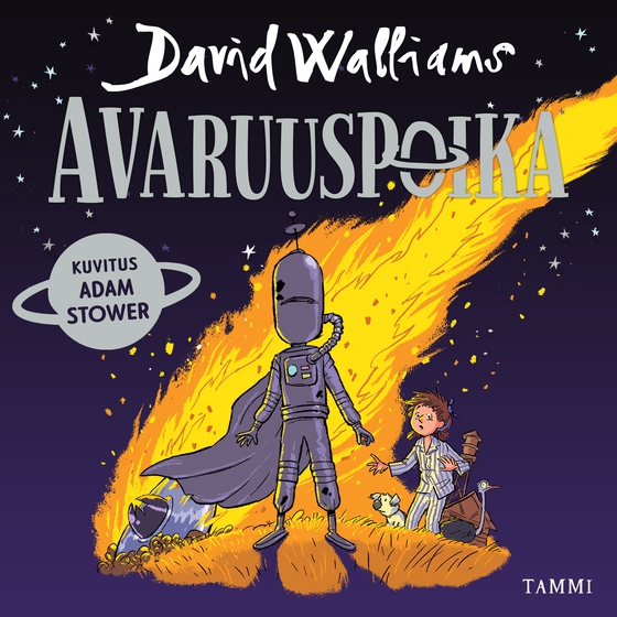 Avaruuspoika (ljudbok) av David Walliams