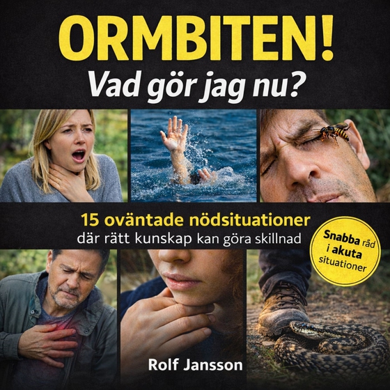 Ormbiten! Vad gör jag nu? 15 oväntade nödsituationer