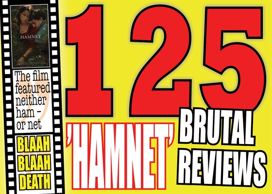 The 125 most vicious reviews of the movie ”Hamnet” – A compilation from the youtubers Critical Vikings