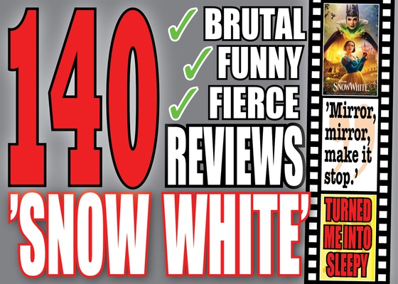 140 brutal reviews of movie flop ”Snow White” – A compilation from the youtubers Critical Vikings