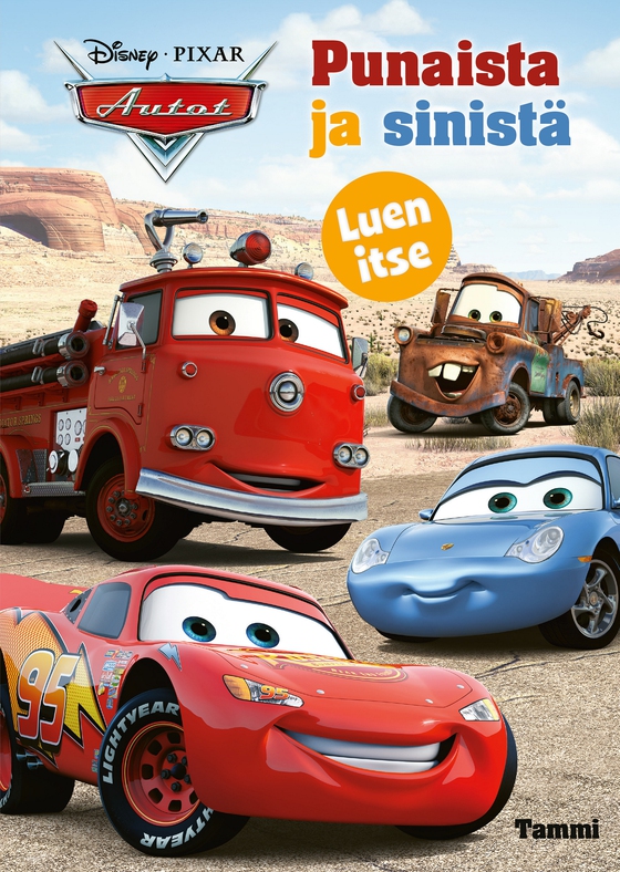 Disney Pixar Autot. Punaista ja sinistä. Luen itse (e-bok) av Disney 