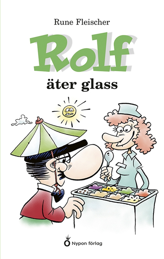 Rolf äter glass