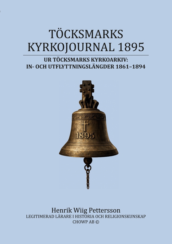 Töcksmarks kyrkojournal 1895: Ur Töcksmarks kyrkoarkivs In- och utflyttningslängder 1861-1894