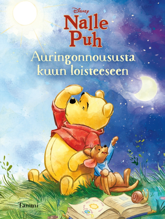 Disney. Nalle Puh. Auringonnoususta kuun loisteeseen