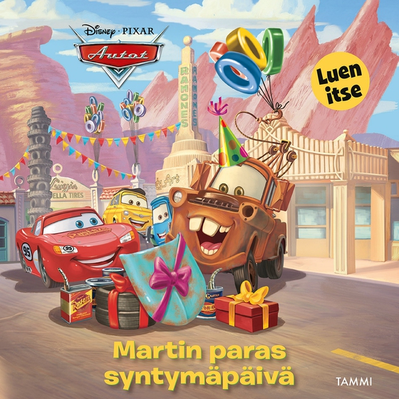 Disney Pixar Autot. Martin paras syntymäpäivä. Luen itse (ljudbok) av Disney 