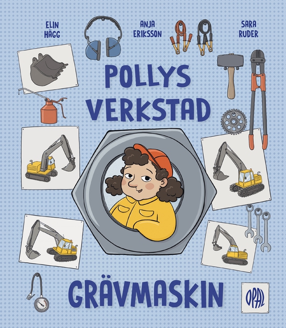 Pollys verkstad. Grävmaskin