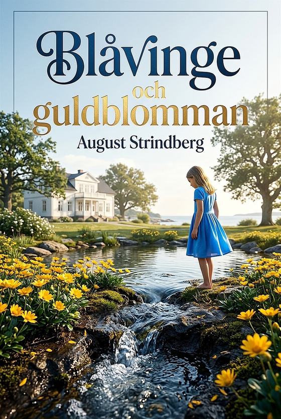 Blåvinge och guldblomman
