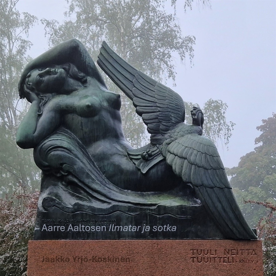 Aarre Aaltosen Ilmatar ja sotka