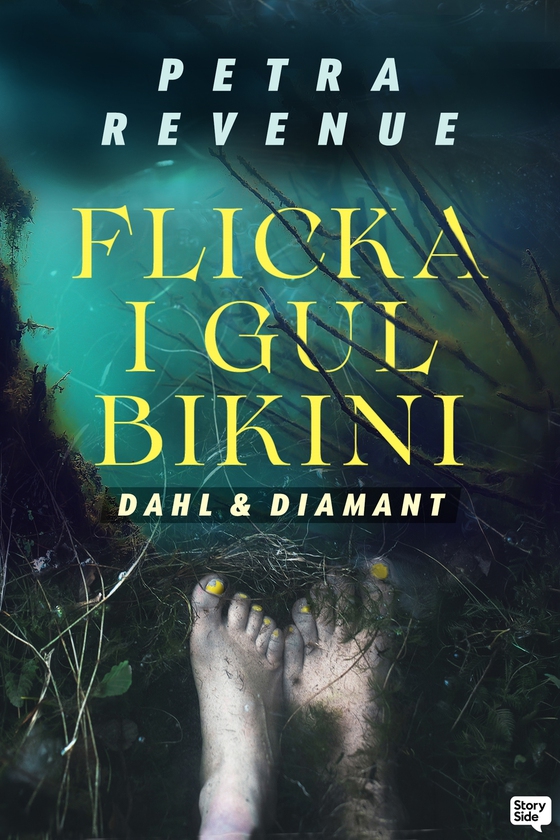 Flicka i gul bikini