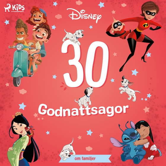 Disney: 30 godnattsagor om familjer