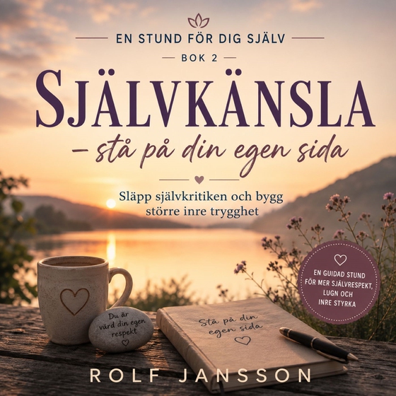 Självkänsla – stå på din egen sida. Släpp självkritiken och bygg större inre trygghet (ljudbok) av Rolf Jansson