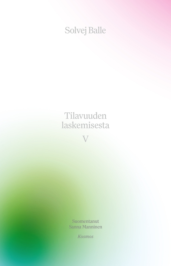 Tilavuuden laskemisesta V
