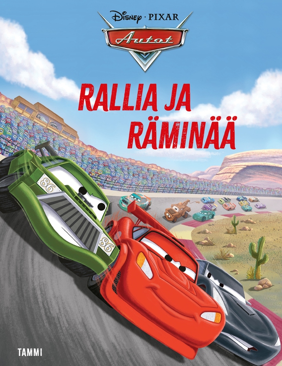 Disney Pixar Autot. Rallia ja räminää