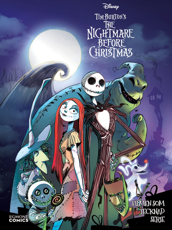 The Nightmare before Christmas : filmen som tecknad serie (Läs & lyssna)